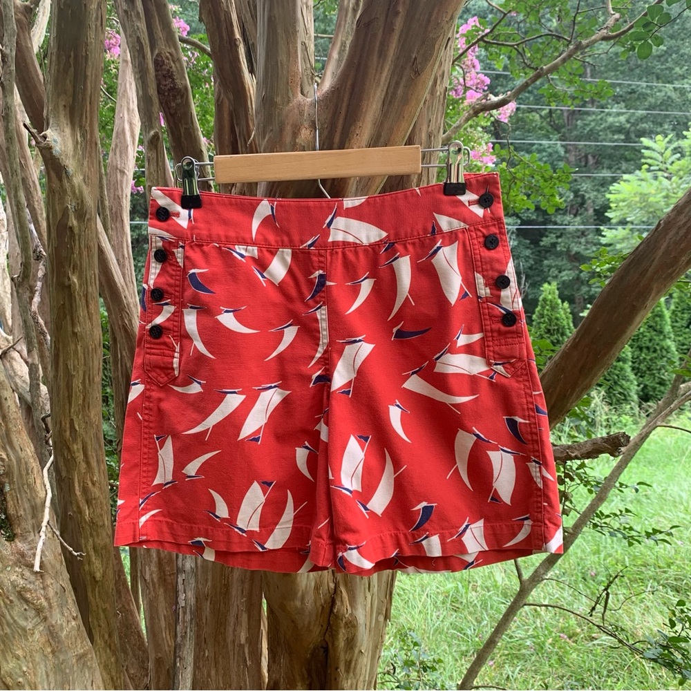 Ralph Lauren Sport Nautical Sailboat Pattern Shorts